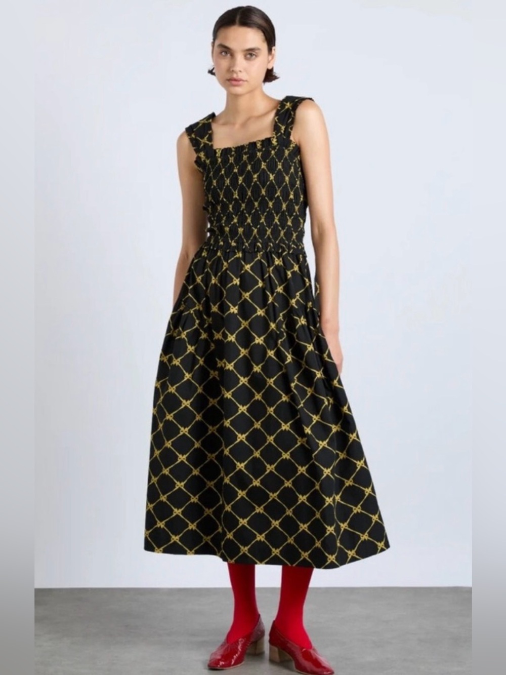 Damson Madder Violet Midi Dress 4